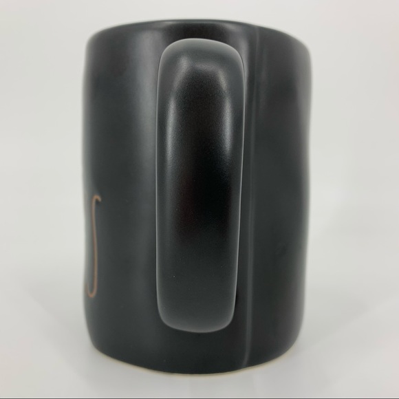 Rae Dunn ‘GIVE THANKS’ Black with Orange Mug - Picture 5 of 16